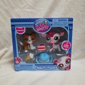 Littlest Pet Shop Pet Pair Set - Pink & Brown
